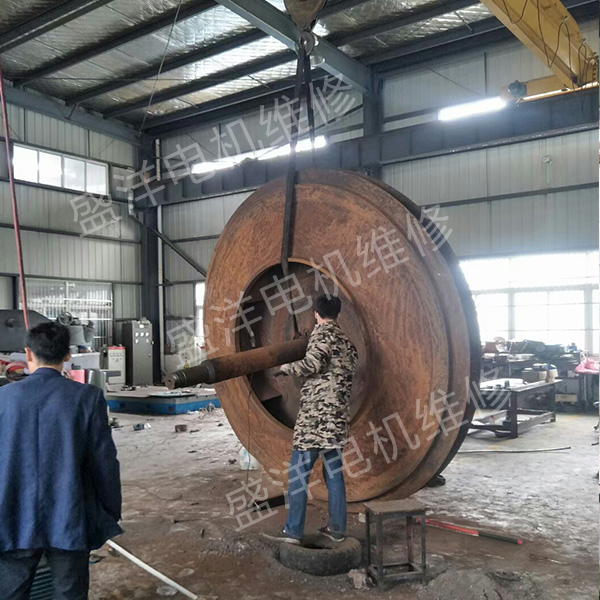 扬州风机维修现场