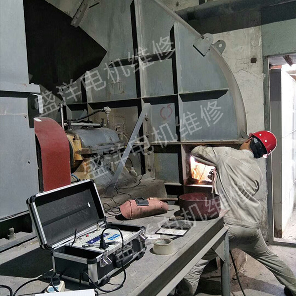 扬州风机维修现场