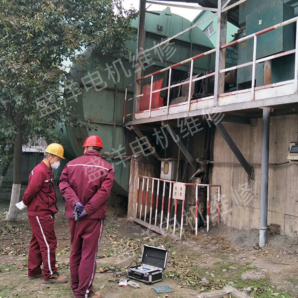 扬州风机维修现场